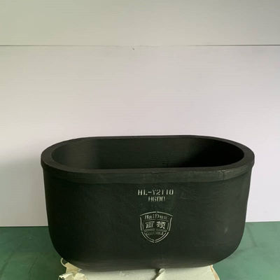 Reliable Melting Casting Graphite Clay Crucible Lightweight