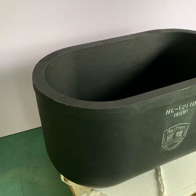 Reliable Melting Casting Graphite Clay Crucible Lightweight