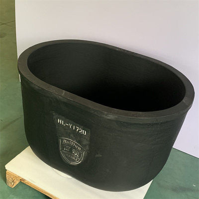 Thermal Shock Resistance Silicon Carbide Crucible Refractory Solutions For Smelting Casting
