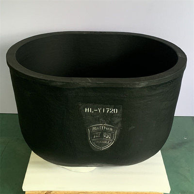 Thermal Shock Resistance Silicon Carbide Crucible Refractory Solutions For Smelting Casting