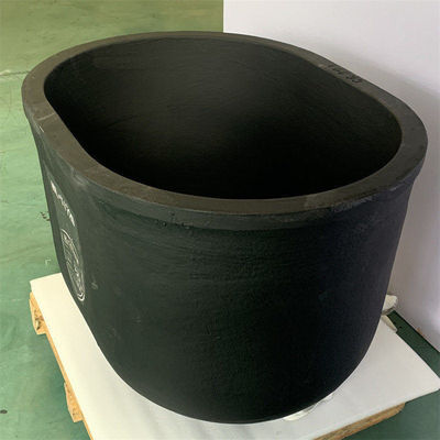 Thermal Shock Resistance Silicon Carbide Crucible Refractory Solutions For Smelting Casting