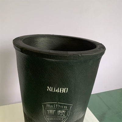 Forneau à induction à haute tolérance de température pour la fusion cylindrique droite de graphite