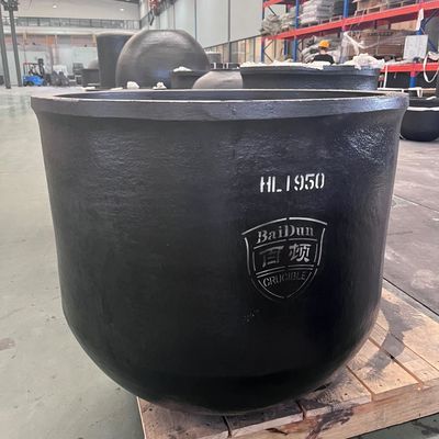 Industrial Grade Silicon Carbide Graphite Crucible for High Temperature Resistant Metal Melting Operations