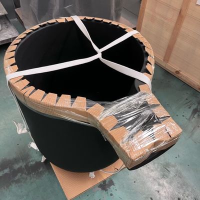 High-Temperature Melting Crucible And Cover For Copper Gold Aluminum Zinc With Pouring Nozzle For Charging And Pouring