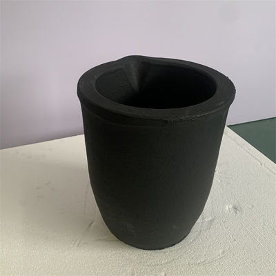 High Temperature Resistance Non-ferrous SiC Carbide Graphite Crucible With Pouring Nozzle For Metal Casting And Melting