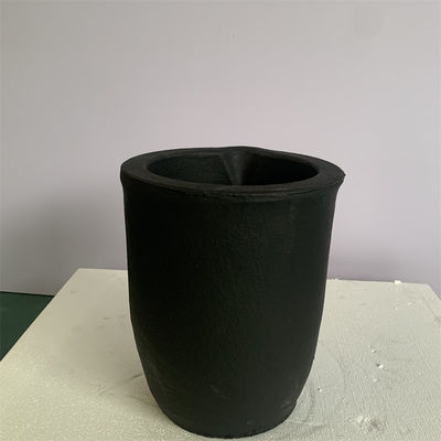 High Temperature Resistance Non-ferrous SiC Carbide Graphite Crucible With Pouring Nozzle For Metal Casting And Melting