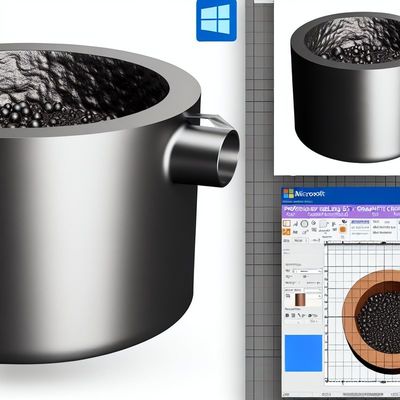High-Purity Copper Melting and Refining Process Silicon Carbide Graphite Crucible for Copper Melting Optimal Performance