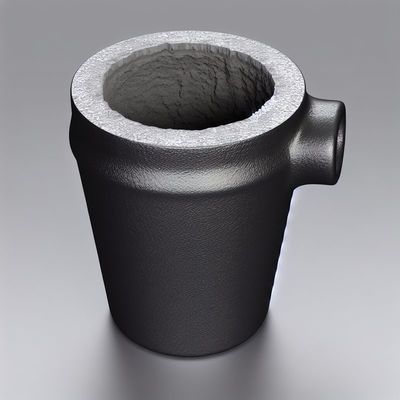 100-500 kg SiC Graphite Crucibles for Metal Induction Melting Designed for High Temperature Melting and Casting Applications