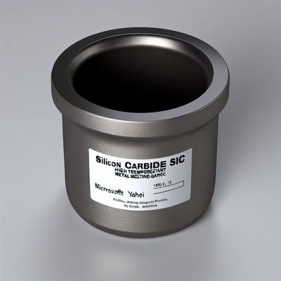 Industrial Grade Silicon Carbide Graphite Crucible for High Temperature Resistant Metal Melting Operations