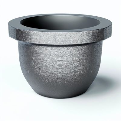 Industrial Grade Silicon Carbide Graphite Crucible for High Temperature Resistant Metal Melting Operations