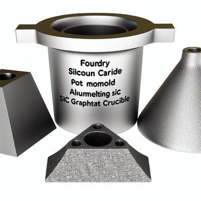Synergistic Composite Structure Foundry Silicon Carbide Graphite Crucible for High-Temperature Aluminum Melting
