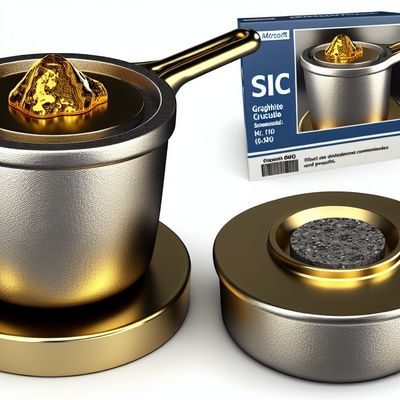 High-Performance Professional Grade Gold Melting SiC Graphite Crucible for Fast and Consistent Melting