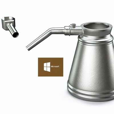 Customization Size Non-ferrous Melting Crucible with Pouring Nozzle for Seamless Copper Brass and Bronze Transfer Transfer