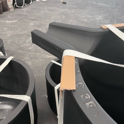 Silicon Carbide-graphite Composite Crucibles Efficiency For Zinc Melting Applications