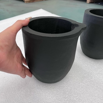 Silicon Carbide Graphite Crucible for Gold Melting High Thermal Conductivity