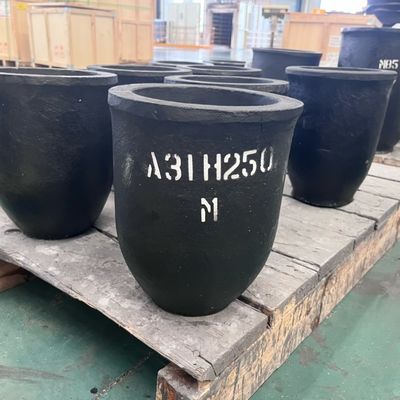 Silicon Carbide Reinforced Graphite Clay Crucible for Enhanced Thermal Shock Performance