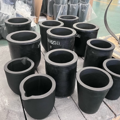 Silicon Carbide Graphite Crucible for Gold Melting 1600°C