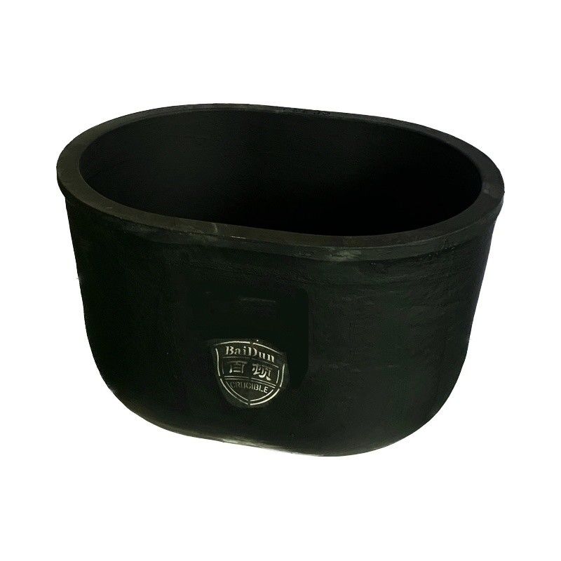 Corrosion Resistant Graphite Crucible For Casting Molding Thermal Conductivity 119 W/mK