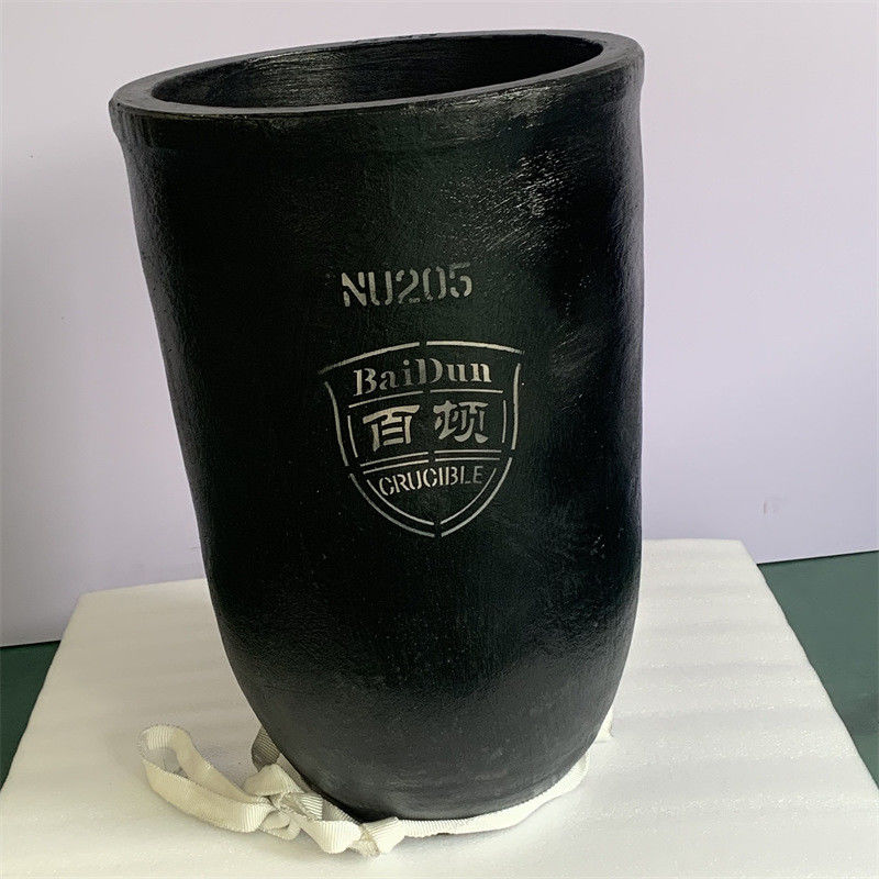 Industrial-Grade Gold Melting Crucible with Silicon Carbide Graphite Construction for High-Temperature Processes