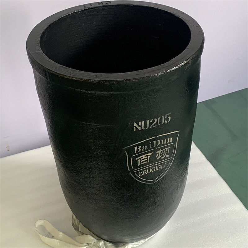 Fourniture d'usine chinoise de creuset en graphite de carbure de silicium pour l'affinage de l'or, de l'argent, du cuivre, de l'aluminium et du zinc