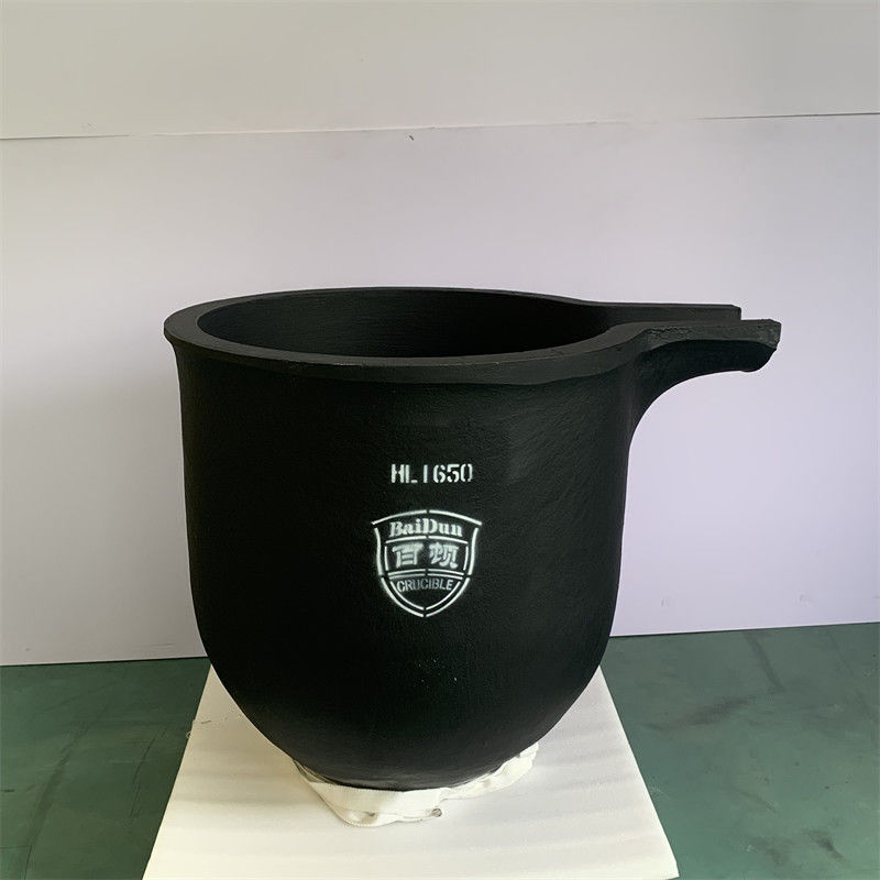 High Performance Graphite Clay Crucible For Non Ferrous Metal Casting In Industrial