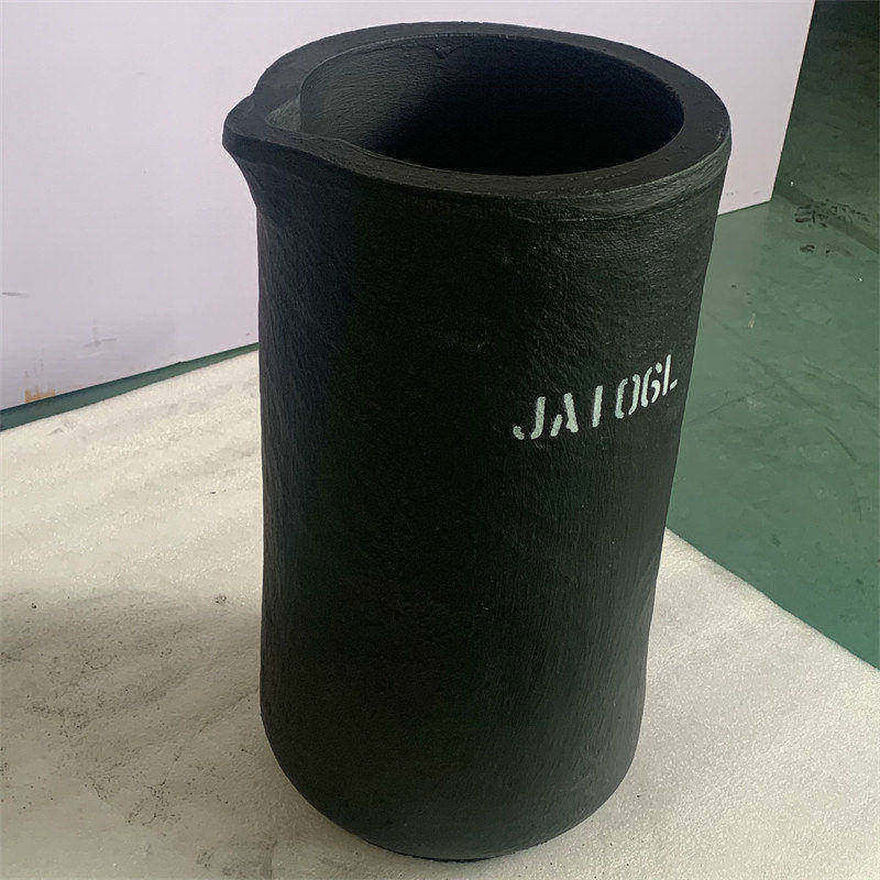 Advanced Heat Resistance Silicon Carbide Graphite Crucible With Pouring Nozzle for High-Temperature Applications