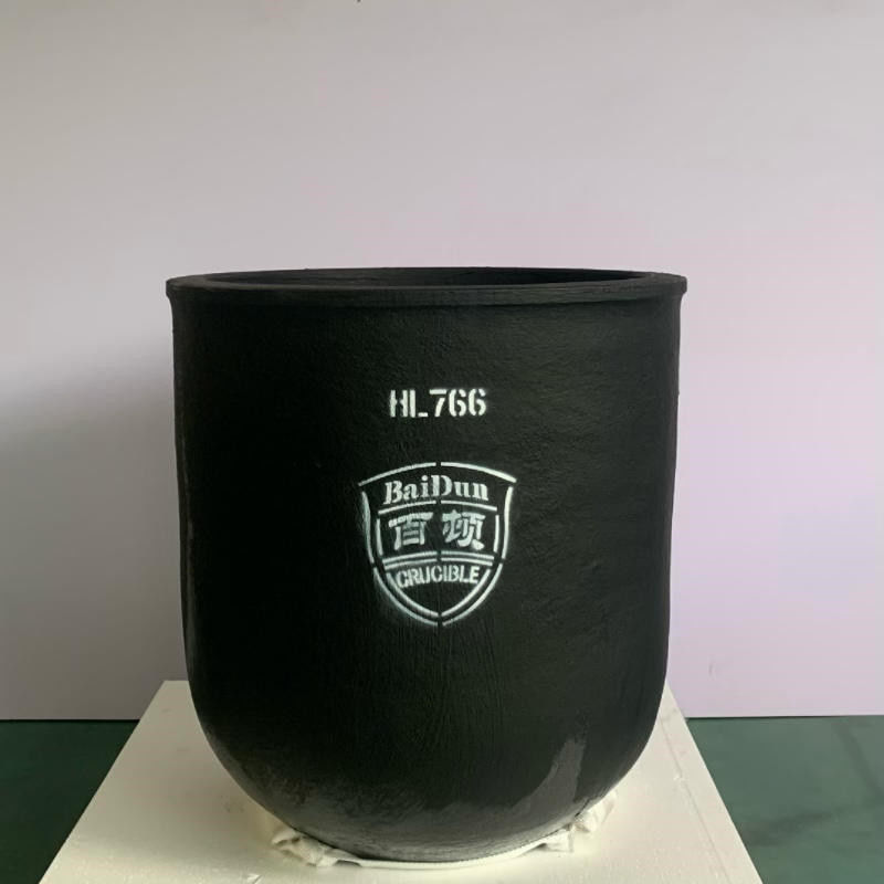 5L Silicon Carbide Crucible For Zinc Reclaiming Zinc From Scrap With Minimal Material Loss