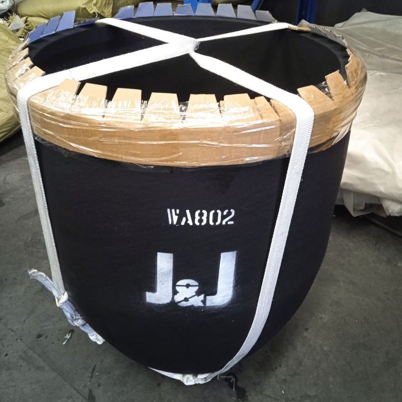 Thermal Shock Resistant Silicon Carbide Graphite Crucible for Copper Melting 250kg and 350kg Sizes Refractory Sic Ceramic Material