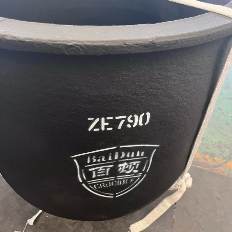 Vacuum Melting Electronic Grade Copper SiC Graphite Crucible for Semiconductor Target Material